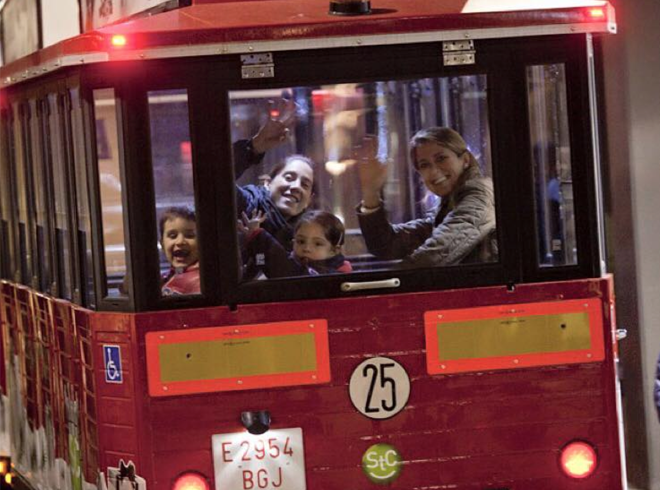 El trenet s'ha posat en marxa aquest divendres 4 de desembre. FOTO: Lali Puig