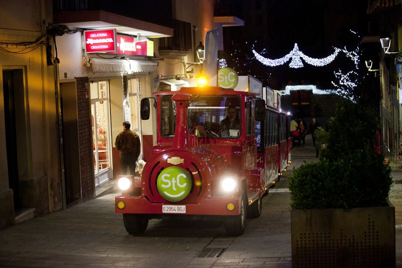 La foto s'ha de fer des del trenet. FOTOS: Lali Puig