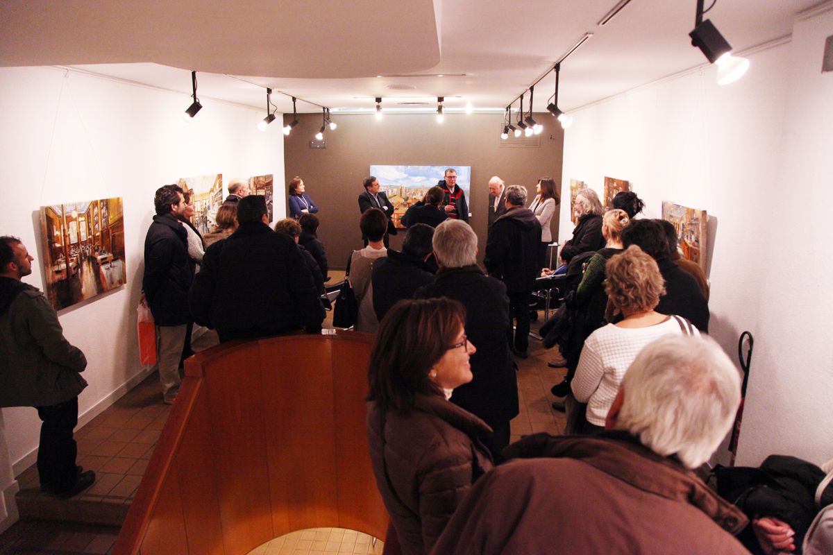 La Sala Rusiñol és una galeria molt activa. FOTO: Lali Puig