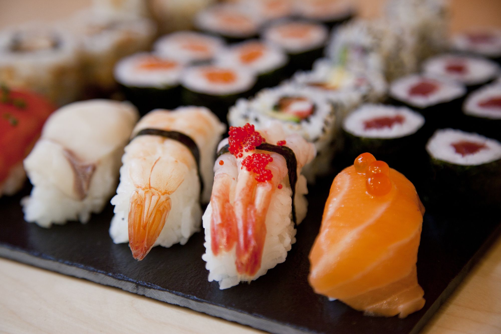 La cuina japonesa està molt present a la ciutat. FOTO: Lali Puig