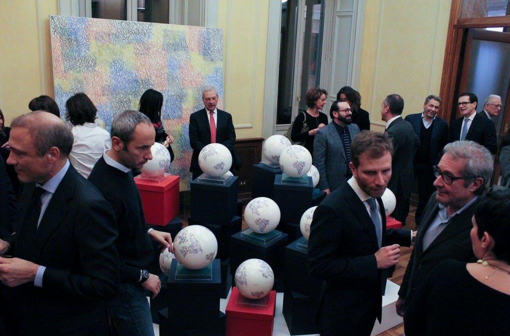 Es van vendre unes 30 obres. FOTO: Cedida