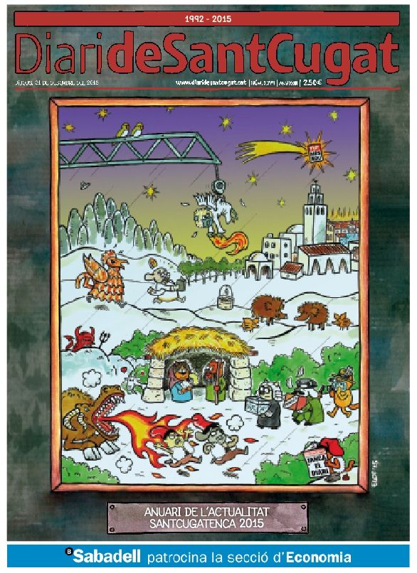 Portada del Diari 1079. Portada del Diari 1079.