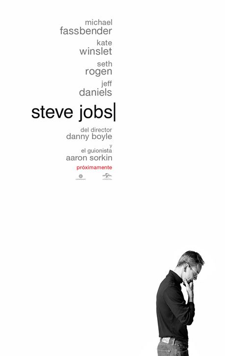 Cartell de 'Steve Jobs'. Cartell de 'Steve Jobs'.