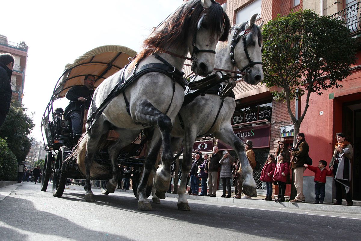 Aquest diumenge es celebra la tradicional Rua dels Tres Tombs. FOTO: Lali Puig Aquest diumenge es celebra la tradicional Rua dels Tres Tombs. FOTO: Lali Puig
