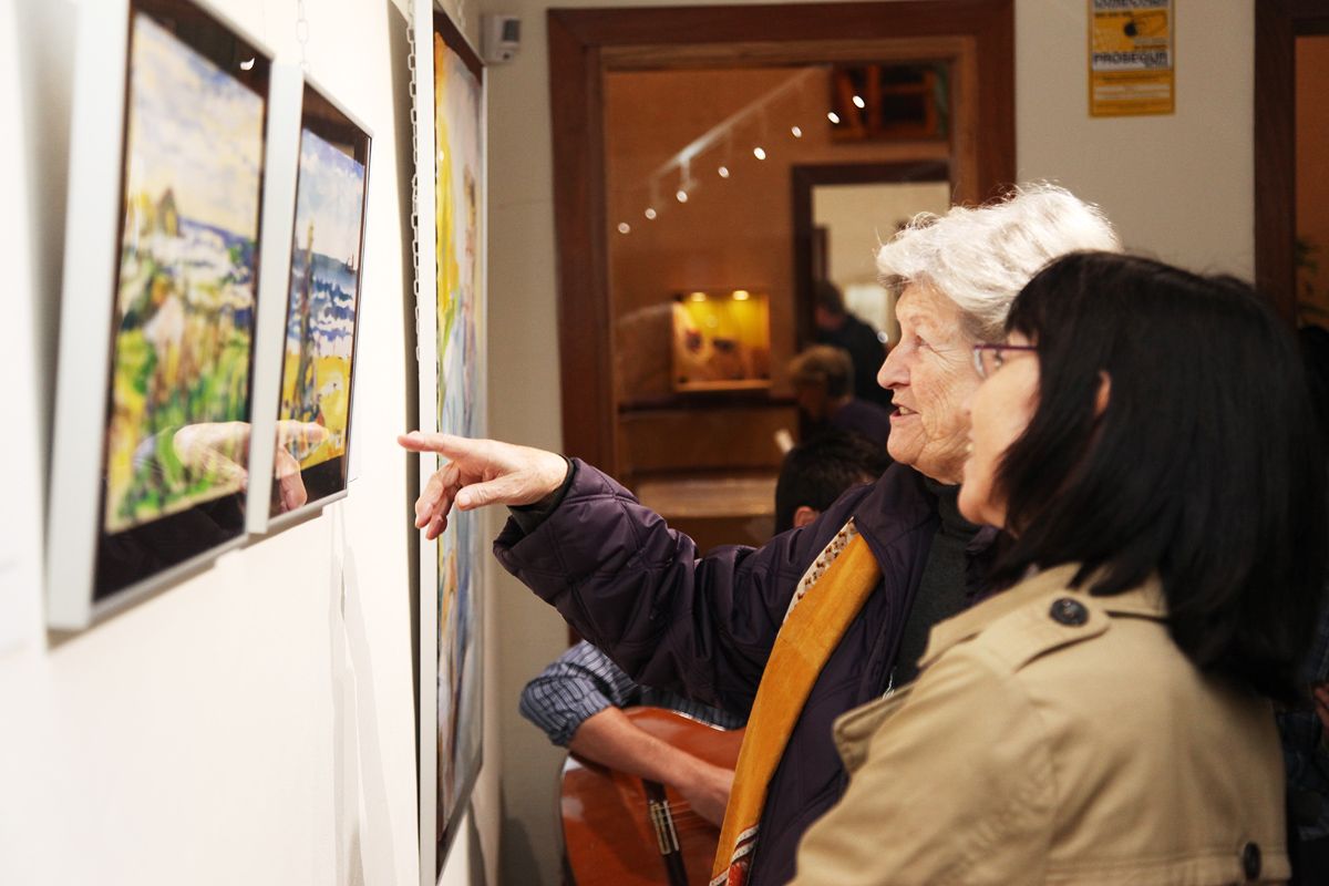 Cada setmana s'inauguren exposicions a les diferents galeries i espais de la ciutat. FOTO: Lali Puig