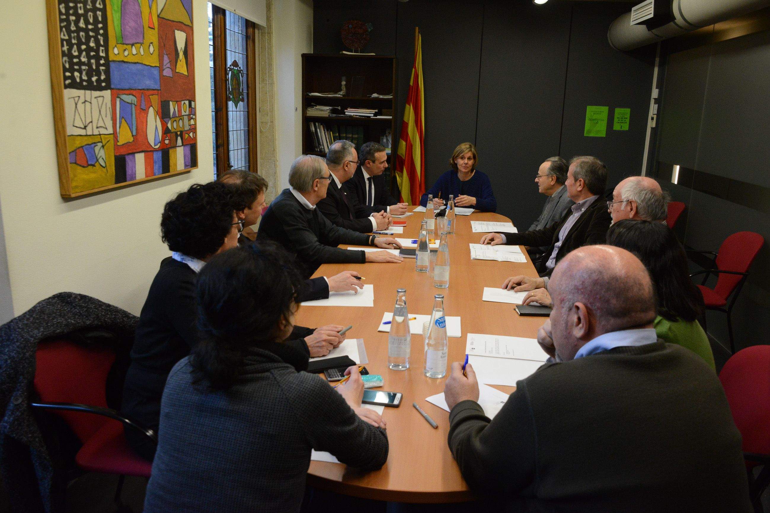 La Comissió Gestora es reunia dijous, 4 de febrer FOTO: Localpres