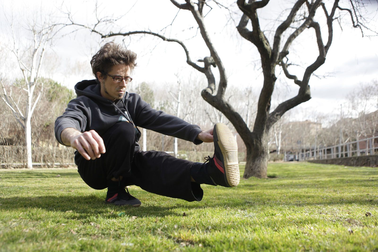 Guillem Burnat entrenant al Parc Central FOTO: Artur Ribera Guillem Burnat entrenant al Parc Central FOTO: Artur Ribera