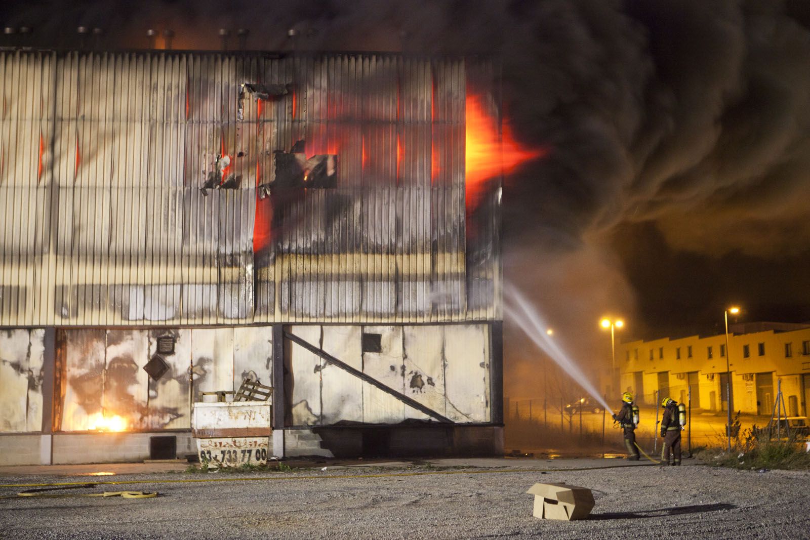 Foc al Vallesp&agrave; de Rub&iacute; FOTO: Artur Ribera 