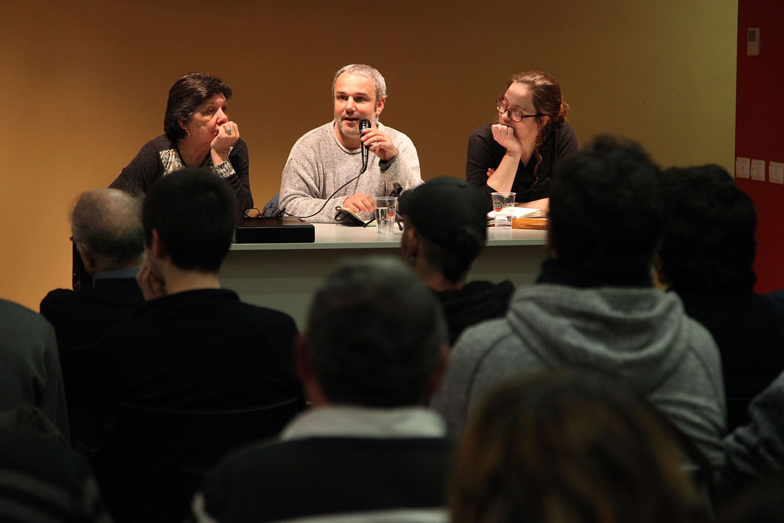 Serra, Pros i Reguany han explicat com es va gestar el pacte de la CUP-Crida Constituent amb Junts pel Sí FOTO: Lali Puig