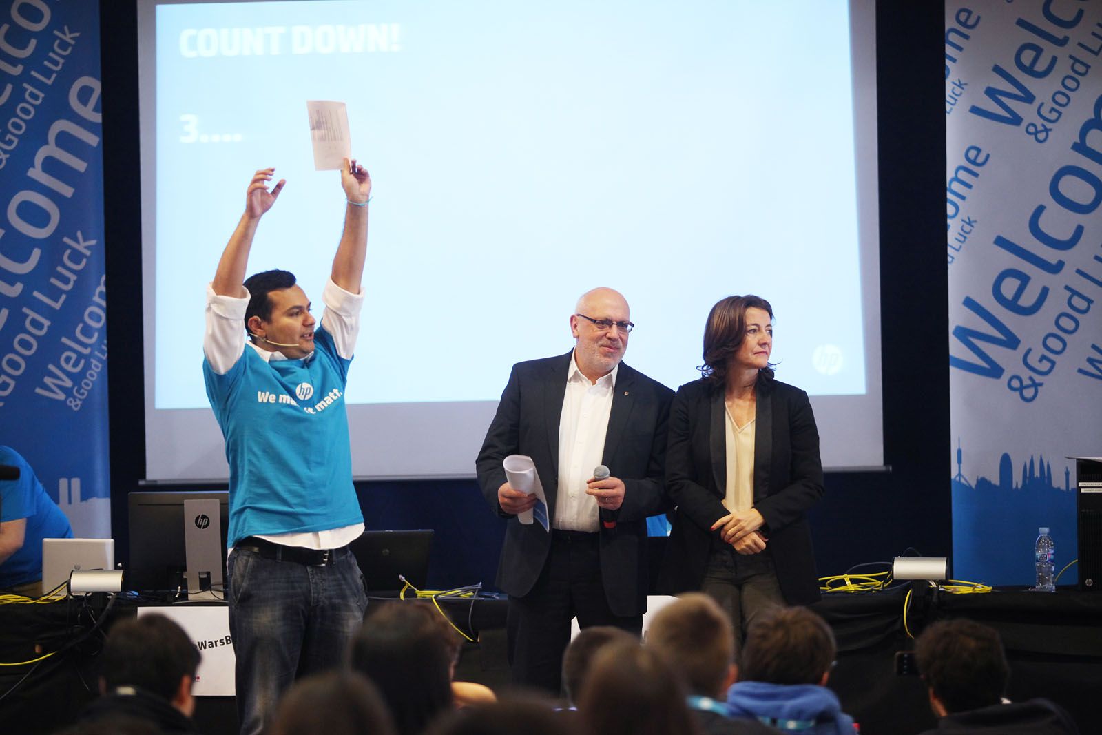 Conesa i Baiget han donat el tret de sortida a la competició FOTO: Lali Puig