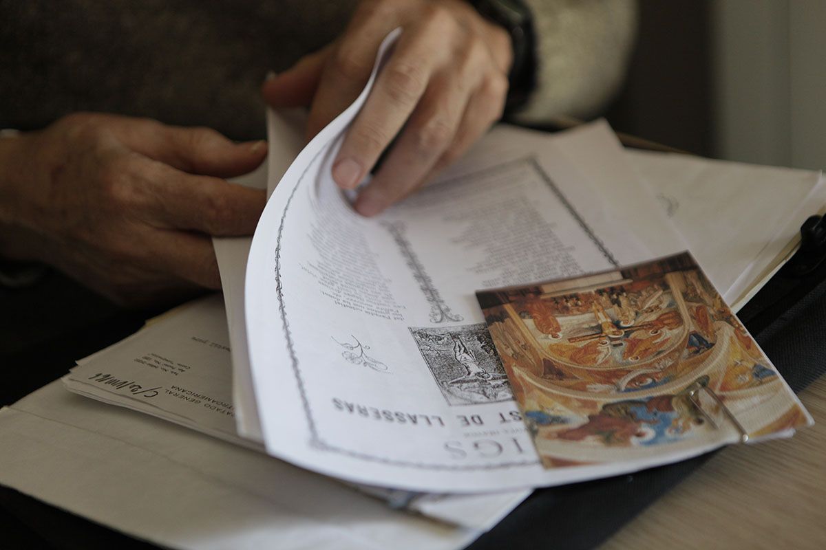 La fam&iacute;lia va ser propiet&agrave;ria de l'ermita del Sant Crist de Llaceres FOTO: Artur Ribera