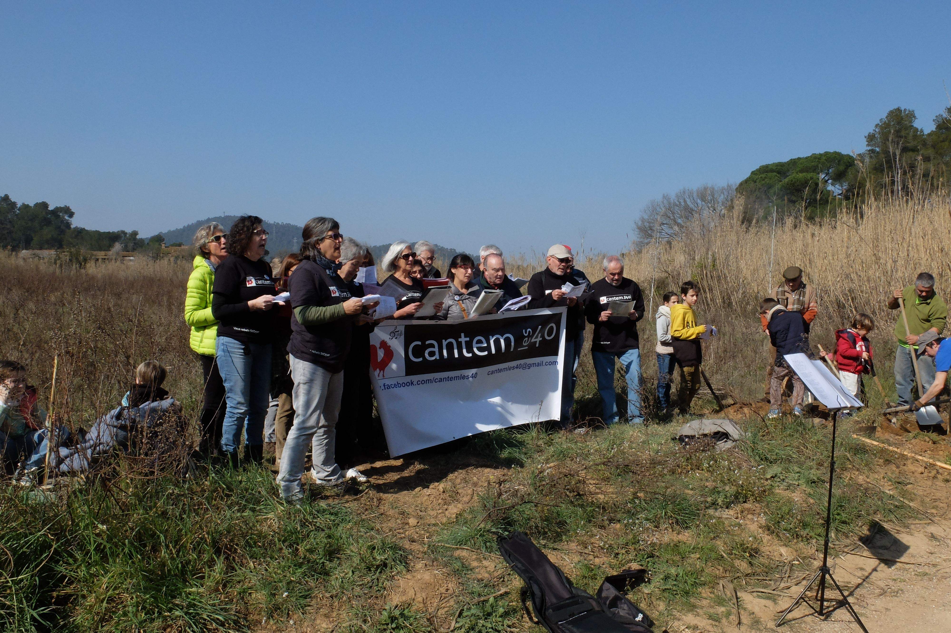 Cantem les 40 va amenitzar la festa  FOTO: Cedida