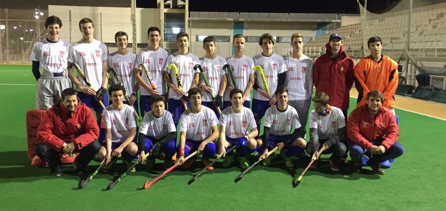 Selecció catalana cadet masculina FOTO: FCH