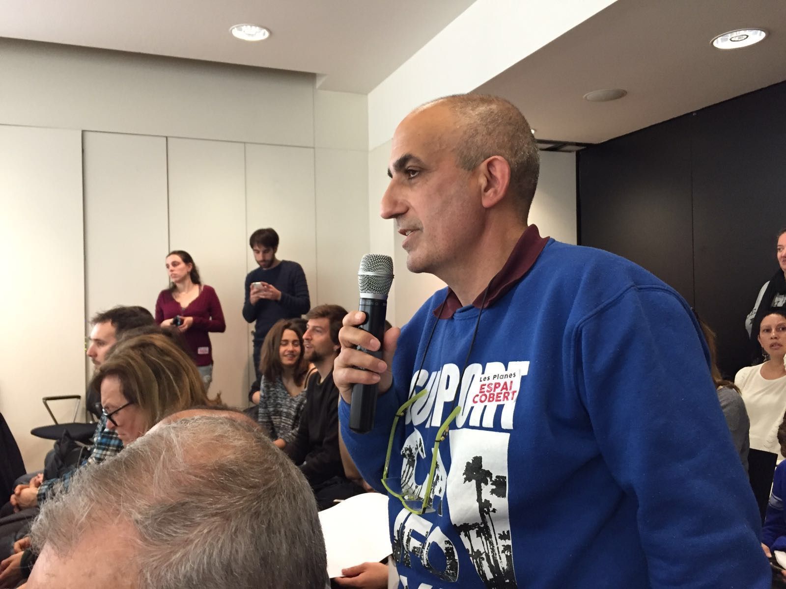 Sergi Torres durant la seva participació FOTO: Josep Maria Vallès Sergi Torres durant la seva participació FOTO: Josep Maria Vallès