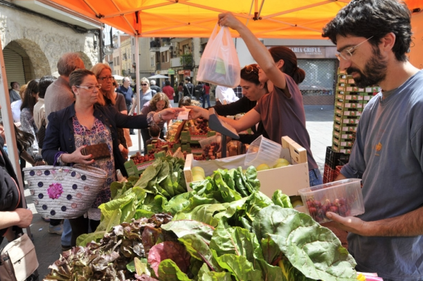 Al Mercat de Pagès hi trobareu totes les verdures de temporada. FOTO: Eduard Farinyes Al Mercat de Pagès hi trobareu totes les verdures de temporada. FOTO: Eduard Farinyes