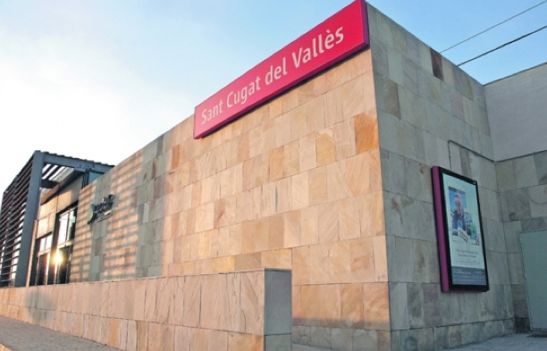El 2005 es va inaugurar l'estació de la Renfe a Sant Cugat i ja està prevista la seva supressió FOTO: Arxiu