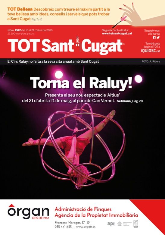 Portada del TOT Sant Cugat del 15 d'abril