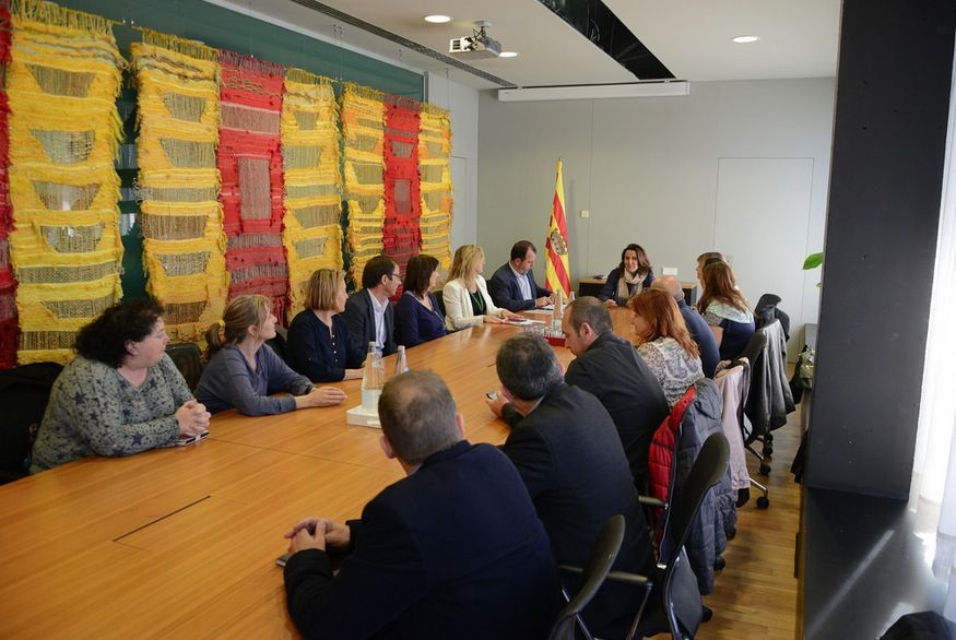 La reunió s'ha celebrat aquest dijous, 14 d'abril  FOTO: Localpres