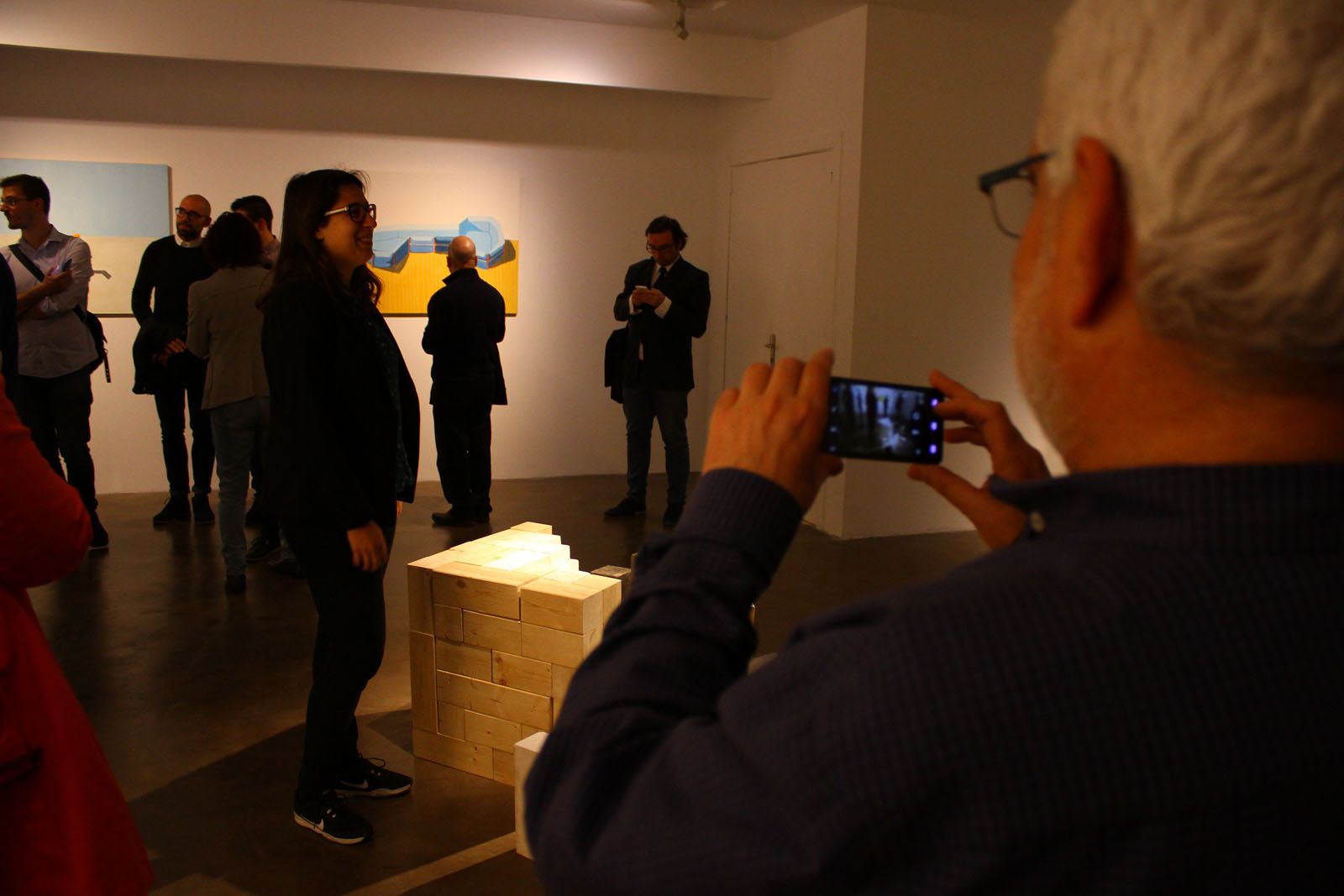 El Centre d'Art Maristany ha quedat petit per la gran afluència de públic FOTO: Agostina Guldberg El Centre d'Art Maristany ha quedat petit per la gran afluència de públic FOTO: Agostina Guldberg