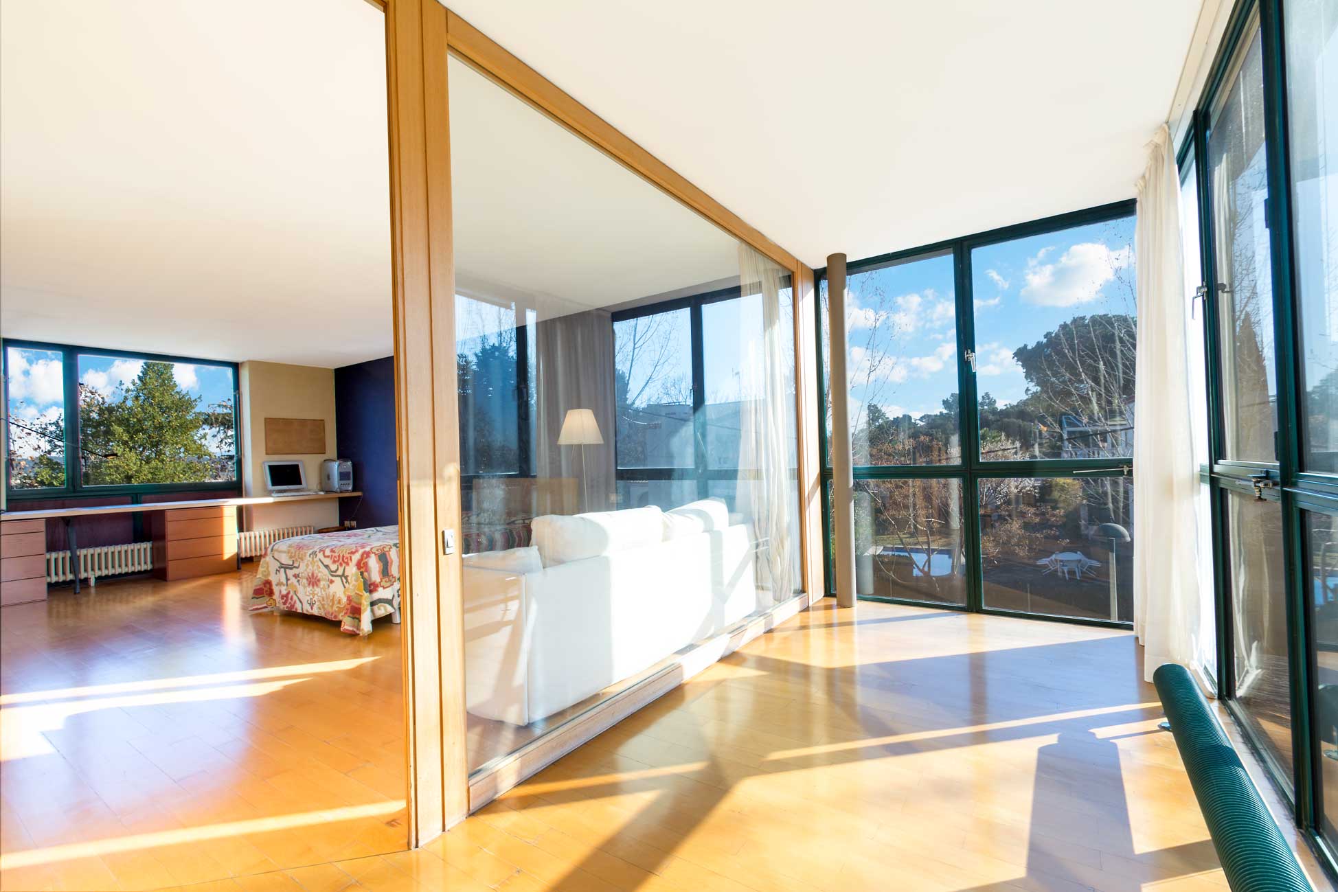 Habitacion suite con vistas vistes. FOTO: Cedida