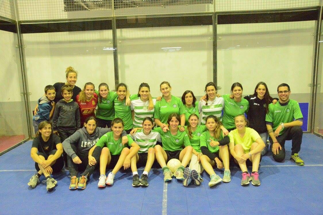 Les jugadores del femení del CF Mirasol-Baco Unión FOTO: Cedida