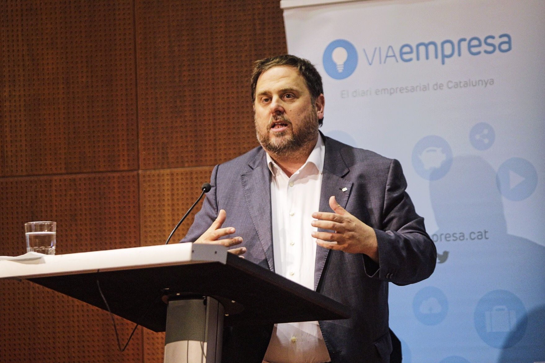 El vicepresident Junqueras FOTO: Jordi Borràs El vicepresident Junqueras FOTO: Jordi Borràs