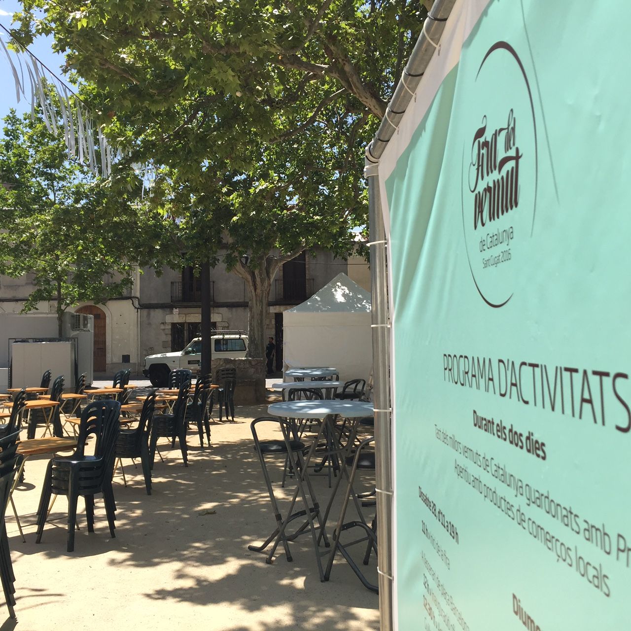 La plaça de Barcelona acull al Fira FOTO: JM. Vallés La plaça de Barcelona acull al Fira FOTO: JM. Vallés