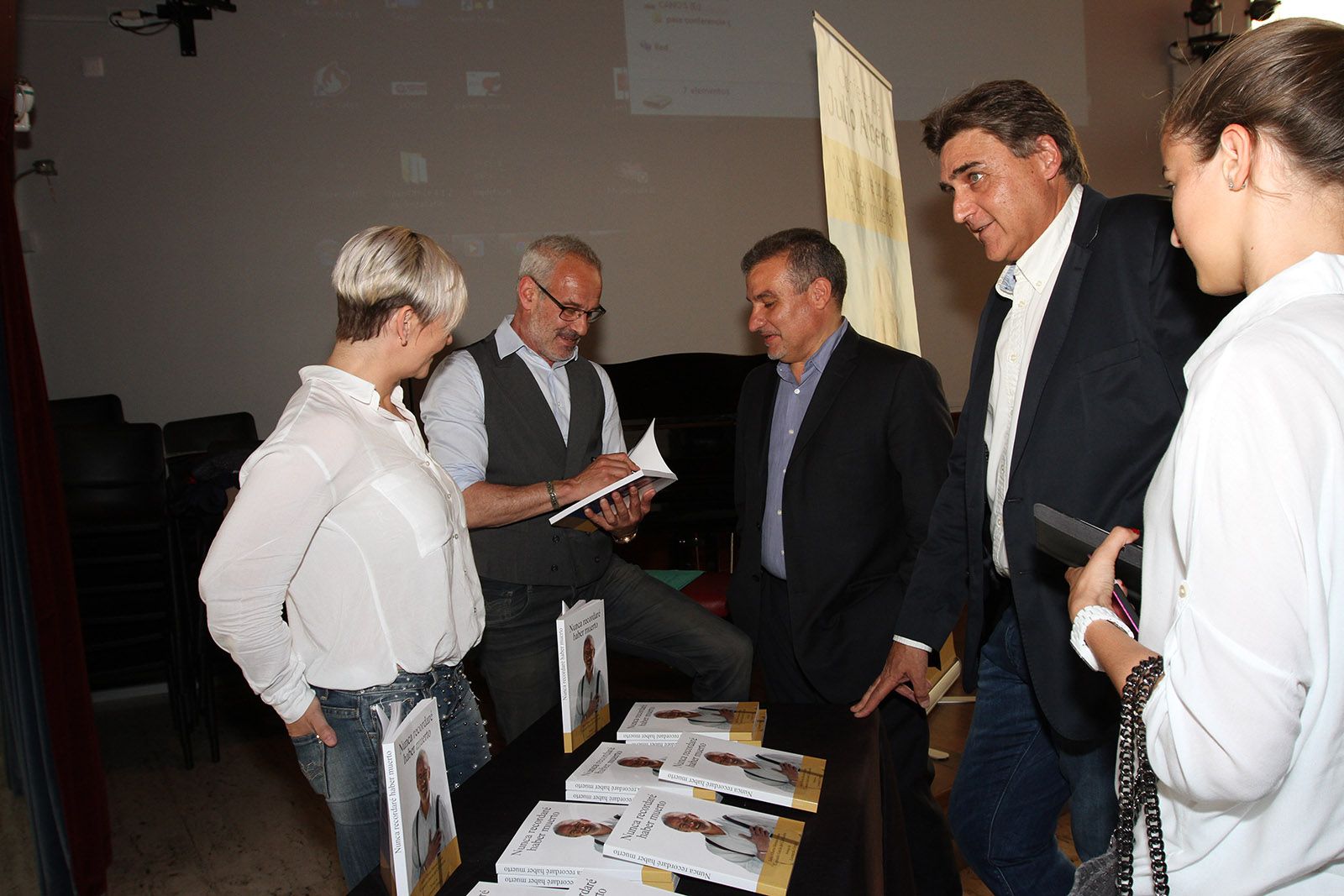 Els exdirectius del FC Barcelona, Joan Franquesa i Jordi Pueyo, han estat a l'acte FOTO: Haidy Blanch Els exdirectius del FC Barcelona, Joan Franquesa i Jordi Pueyo, han estat a l'acte FOTO: Haidy Blanch