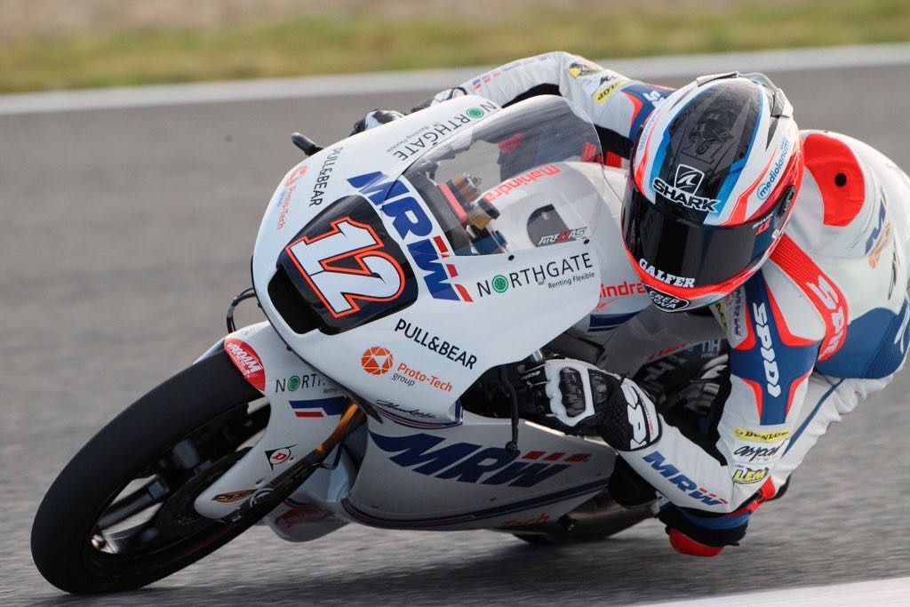 Albert Arenas &eacute;s pilot de l'equip MRW Mahindra Aspar Team FOTO: Cedida