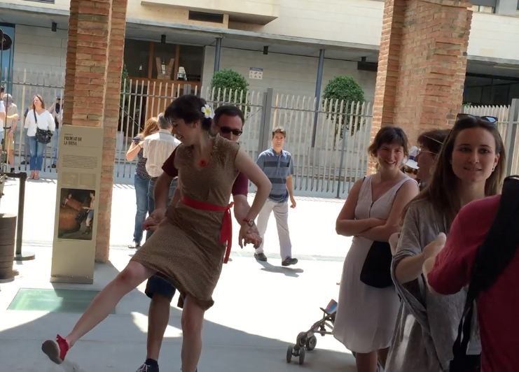 El Celler Modernista s'ha omplert de Swing aquet diumenge, 5 de juny FOTO: Redacci&oacute; 