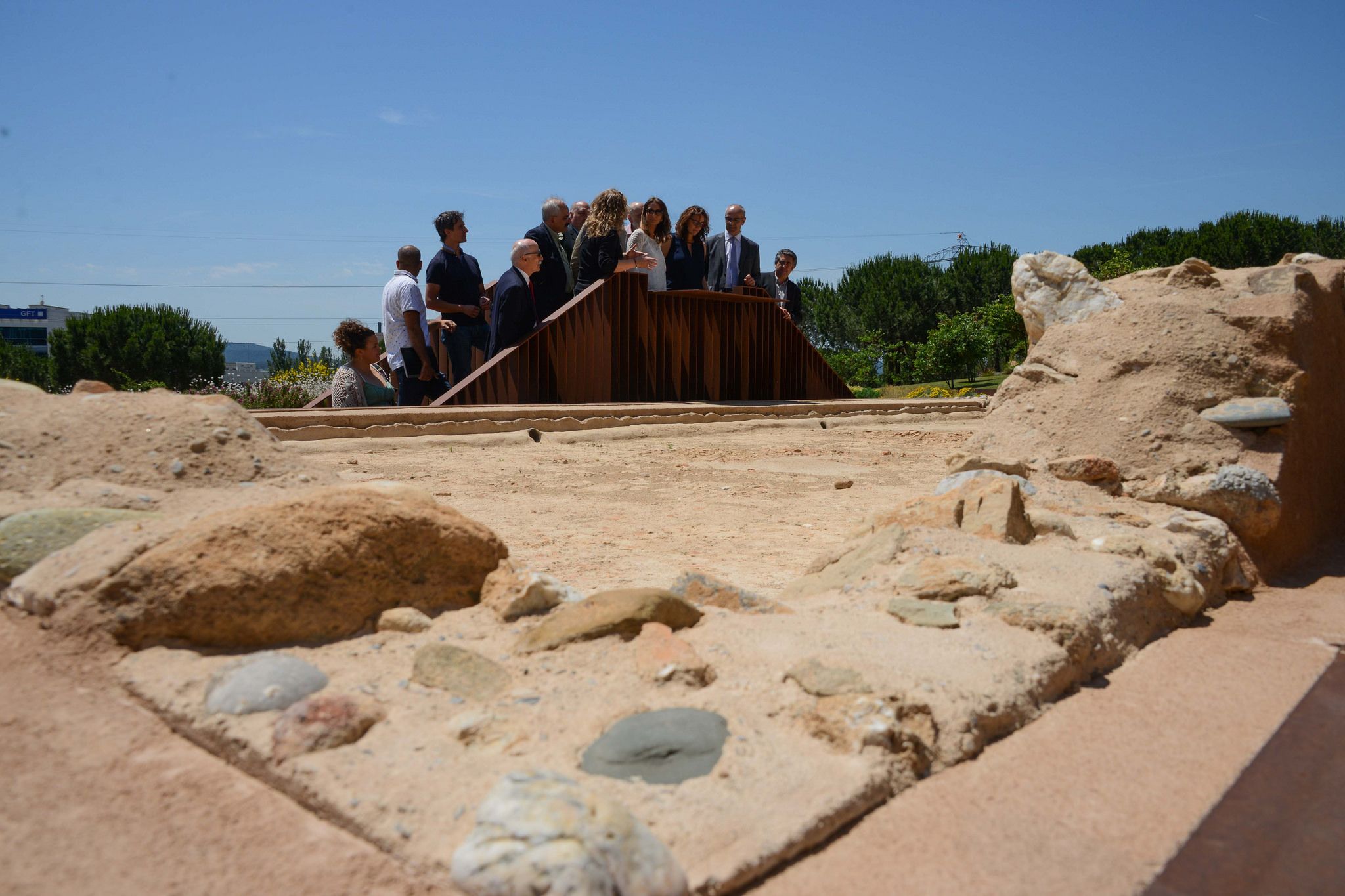 El dipòsit romà es va descobrir l'any 1999 FOTO: Localpres