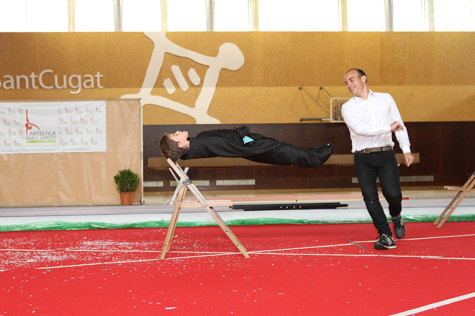 L'esdeveniment ha comtpat amb un espectacle de màgia que s'anava intercalant entre les demostracions FOTO: Haidy Blanch L'esdeveniment ha comtpat amb un espectacle de màgia que s'anava intercalant entre les demostracions FOTO: Haidy Blanch