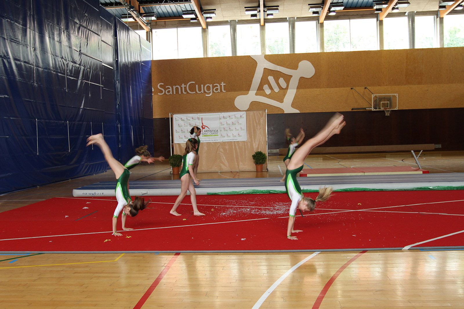 Es treballa la disciplina, però també es treballa ser companyes FOTO: Haidy Blanch Es treballa la disciplina, però també es treballa ser companyes FOTO: Haidy Blanch