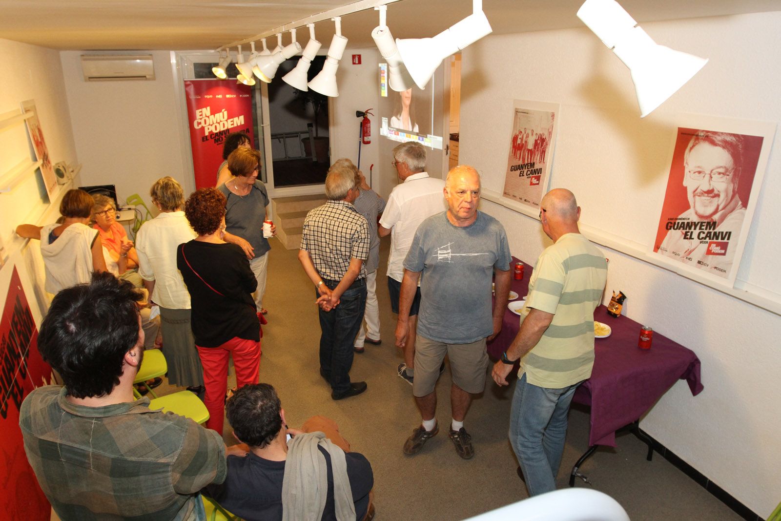 La seu d'En Comú Podem FOTO: Haidy Blanch