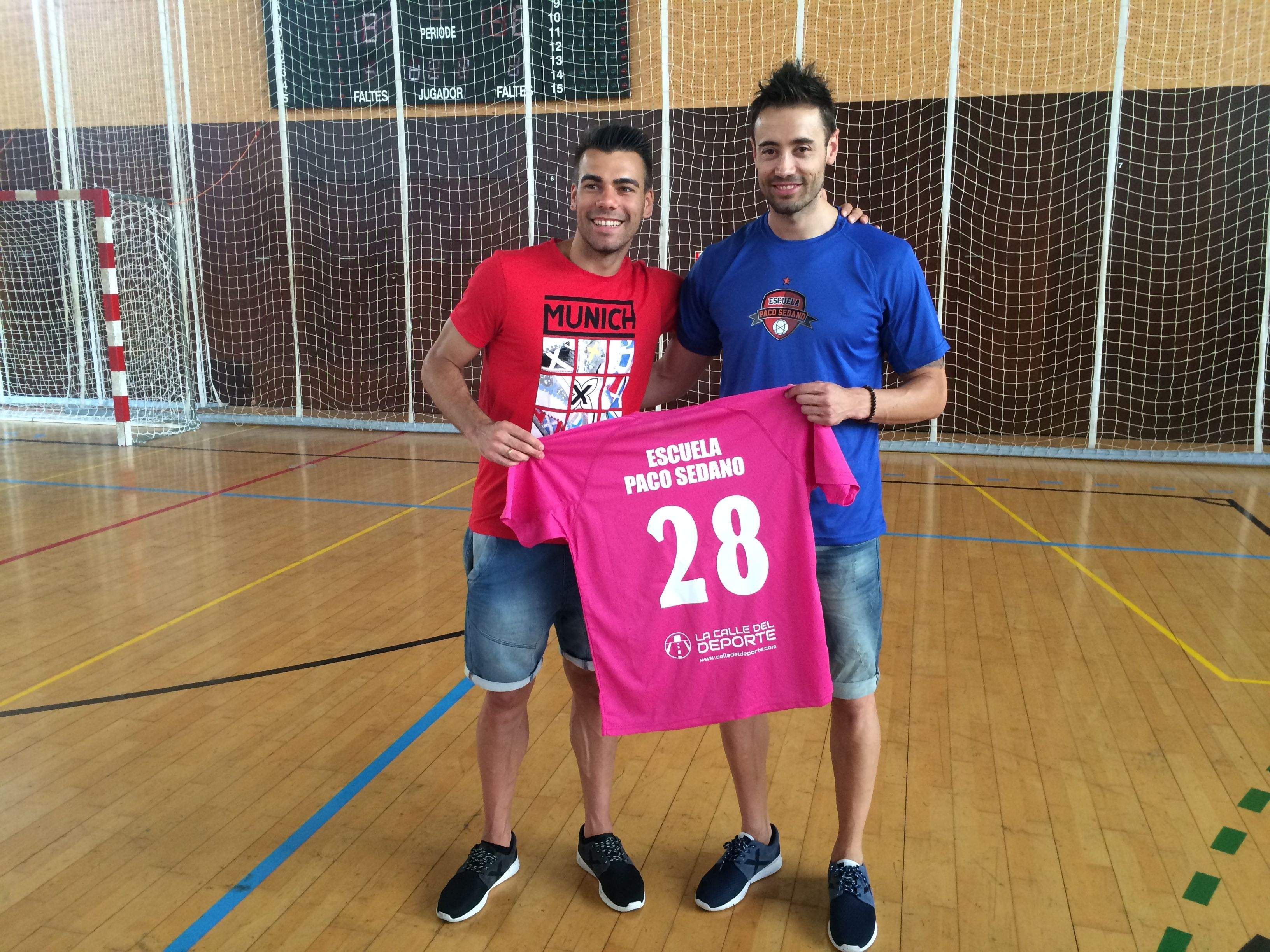 Sergio Lozano i Paco Sedano, al Pavelló 3 FOTO: À. L. P.