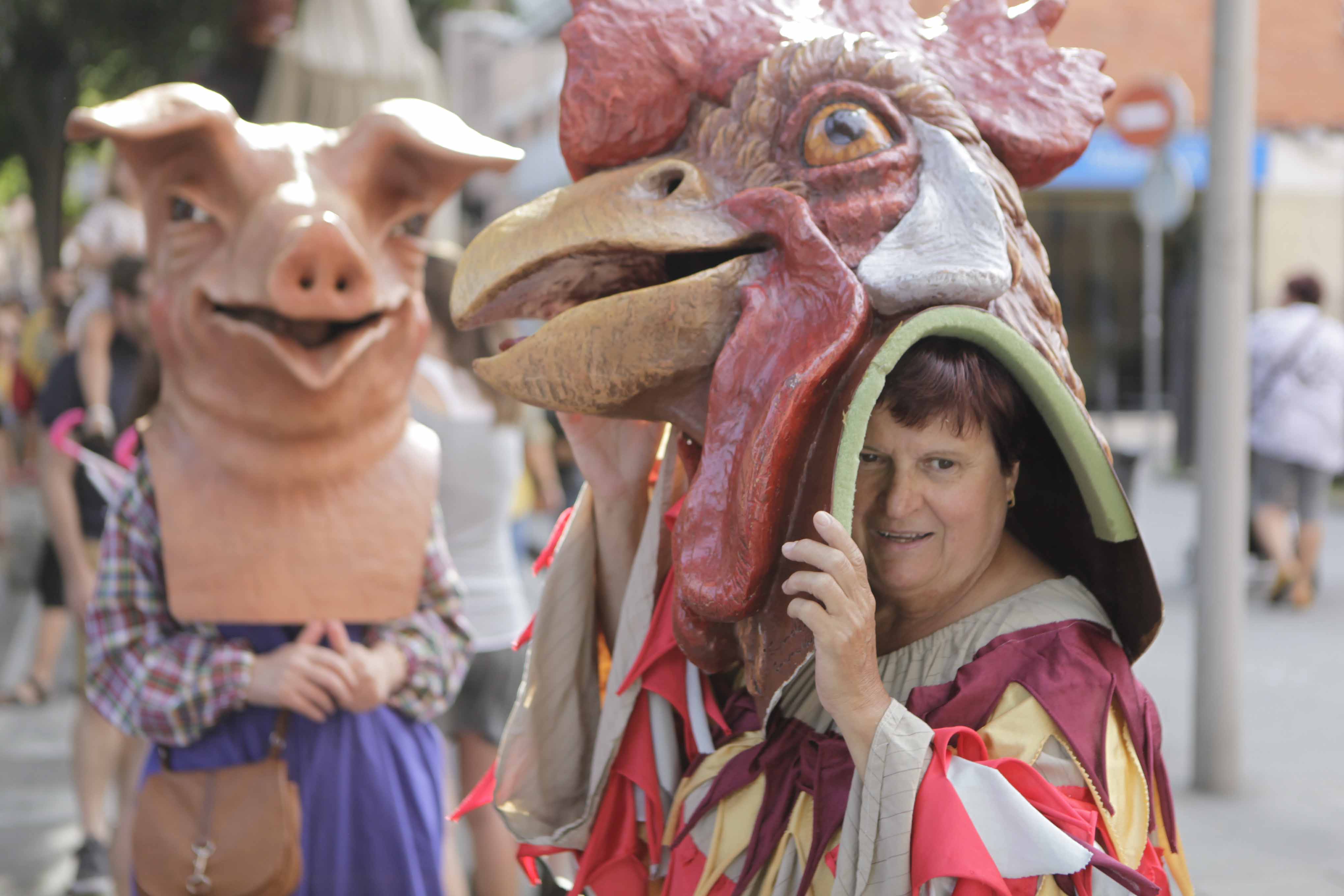 Hi han participat 11 colles  FOTO: Artur Ribera