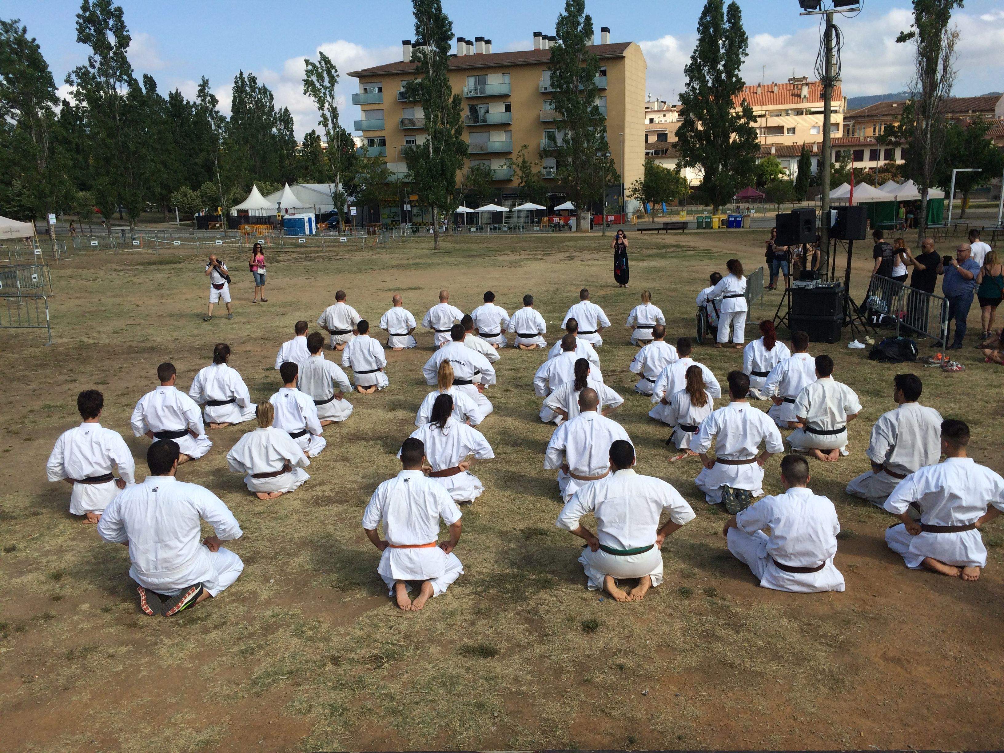 L'homenatge s'ha fet al Parc de Can Vernet FOTO: À. L. P.