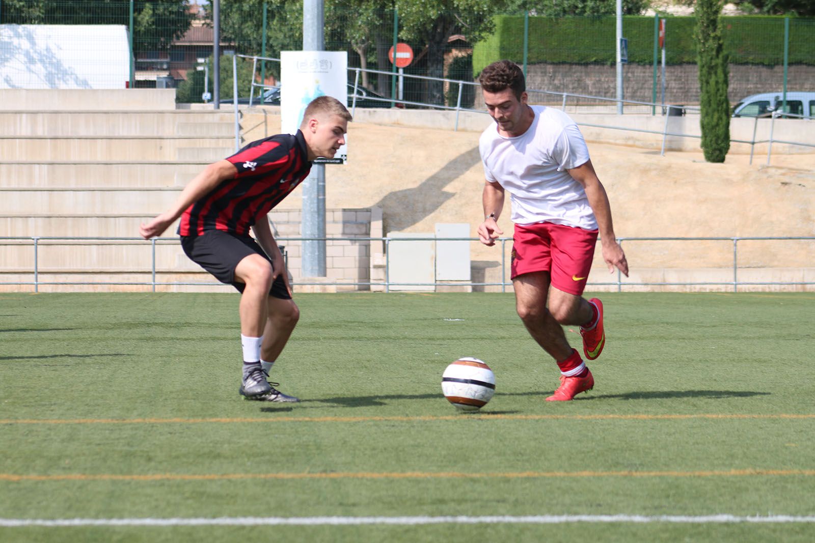 Un dels partits del torneig FOTO: Lali Álvarez