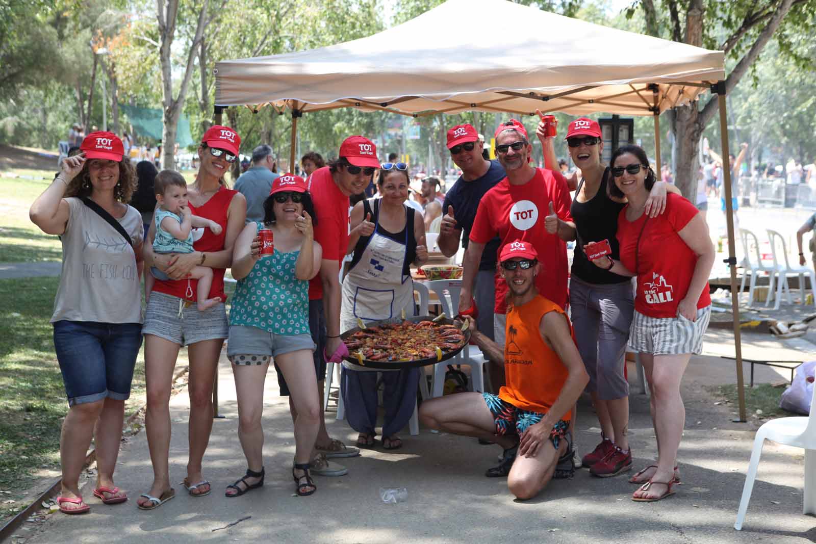 L'equip del TOT ha participat al concurs i ha quedat en sisena posició FOTO: Redacció 