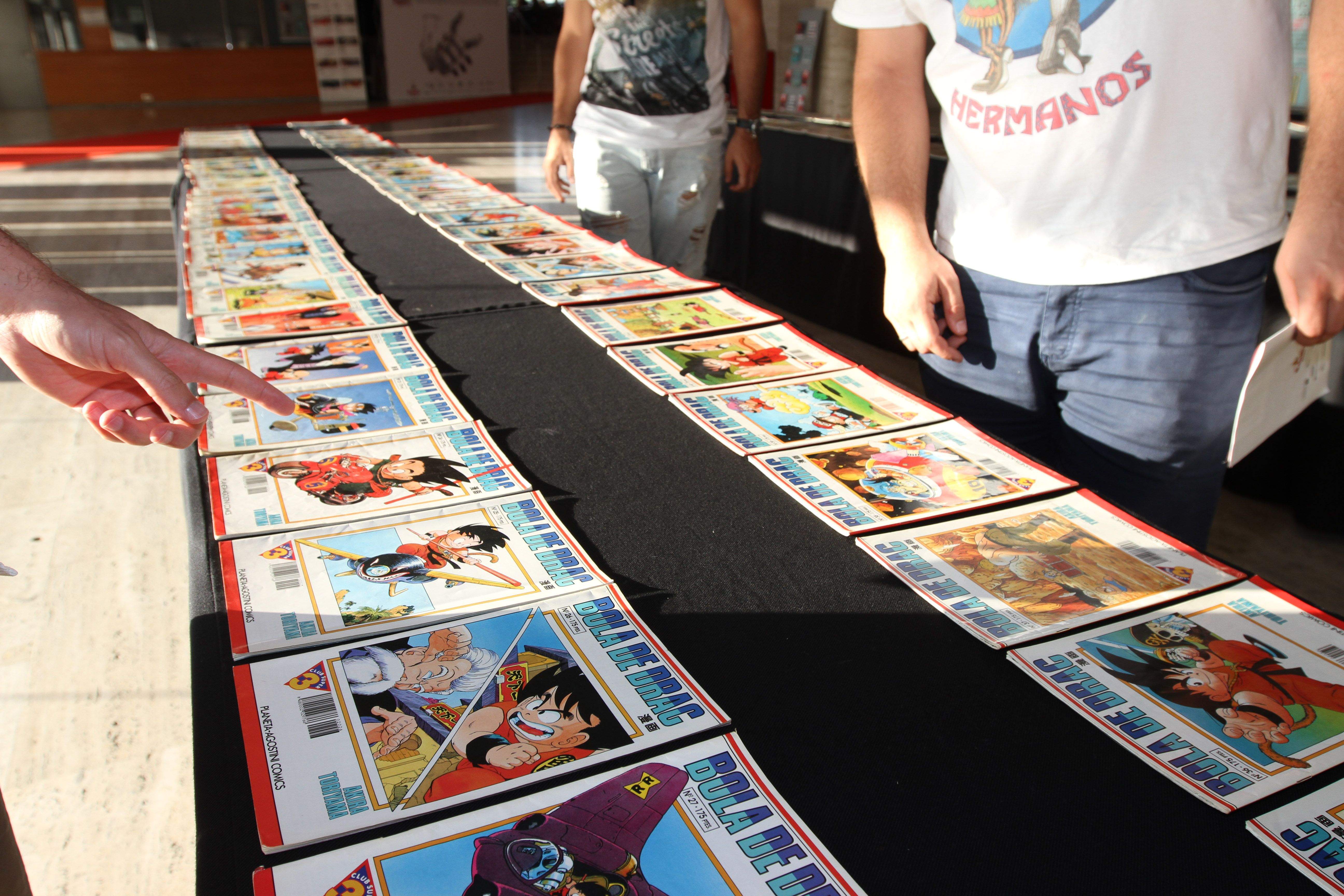 El festival ha portat una exposici&oacute; de c&ograve;mics de Bola de Drac FOTO: Haidy Blanch 