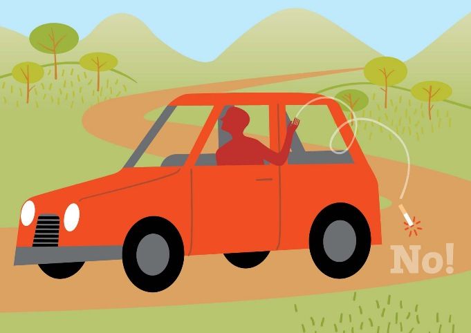 No llenceu burilles al terra