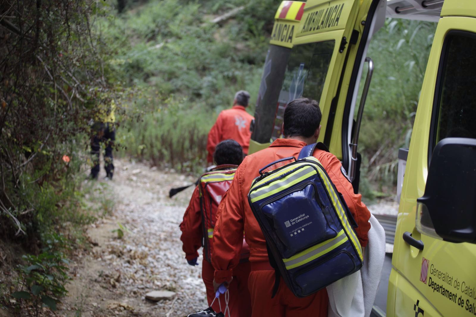 L'accident s'ha produït aquest dilluns, 29 d'agost  FOTO: Artur Ribera