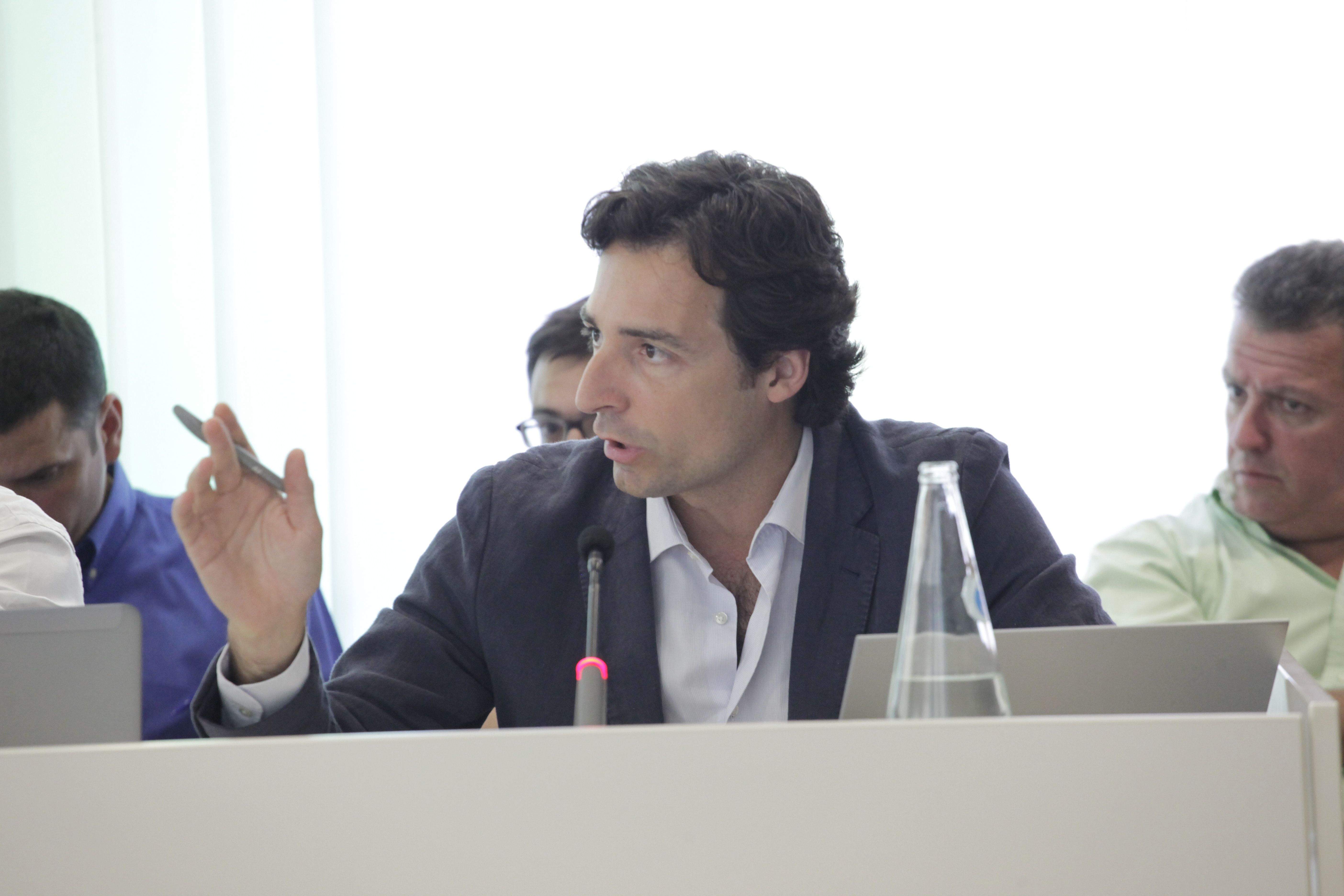 Álvaro Benejam és el regidor del PP a l'Ajuntament de Sant Cugat FOTO: Artur Ribera