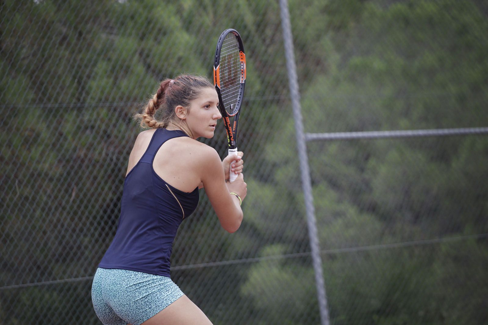 La tennista suïssa es prepara per fer el salt al circuit WTA FOTO: Artur Ribera