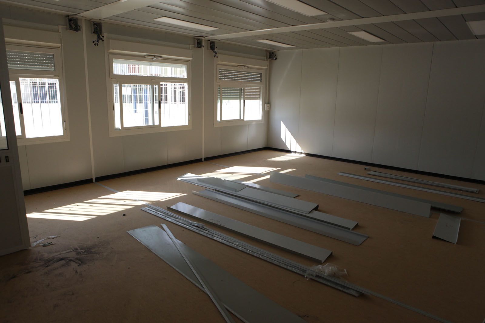 Un espai que es convertirà en aula en breu FOTO: Artur Ribera