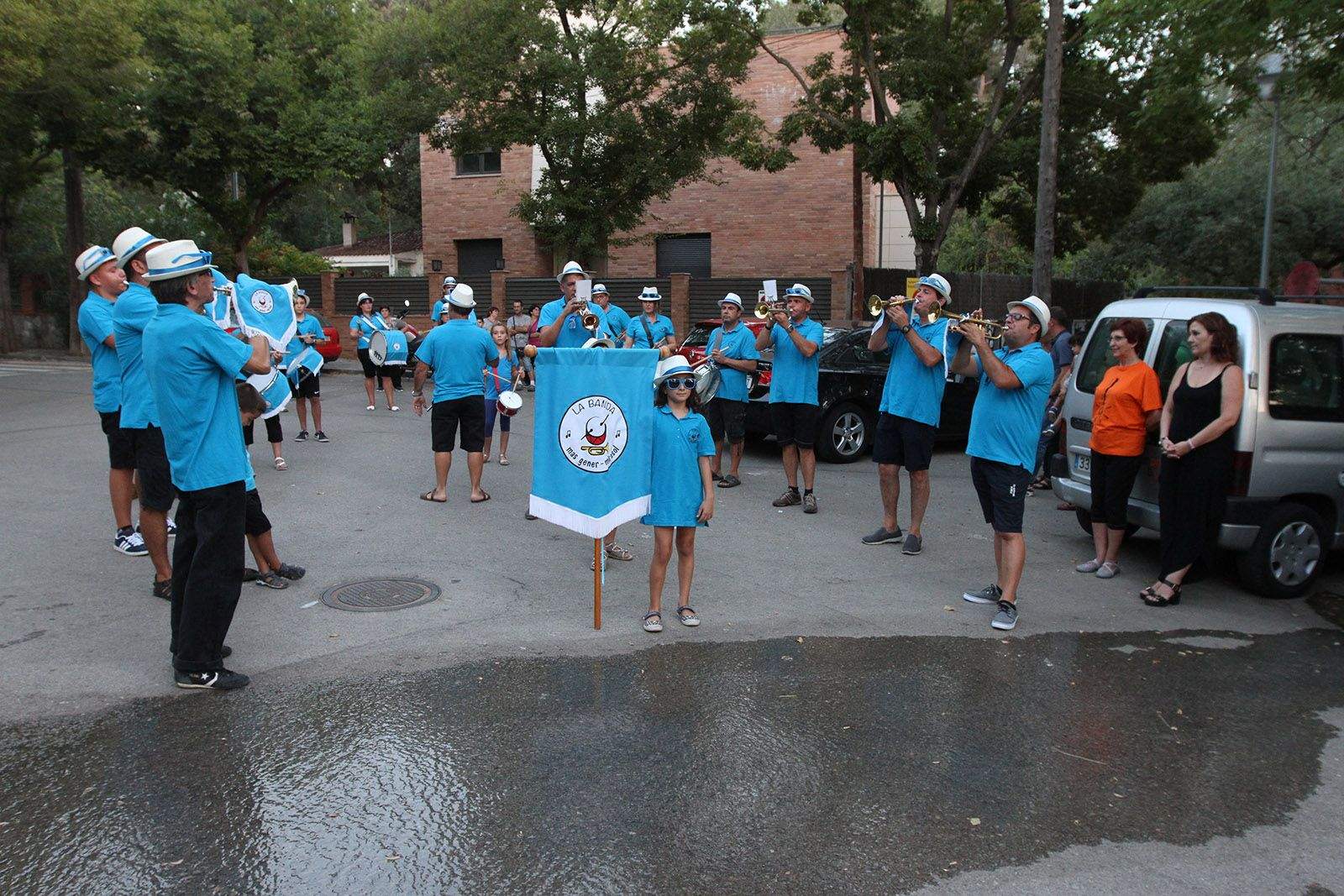La banda de Mas Gener ha posat la música a l'inici de Festa Major FOTO: Haidy Blanch La banda de Mas Gener ha posat la música a l'inici de Festa Major FOTO: Haidy Blanch