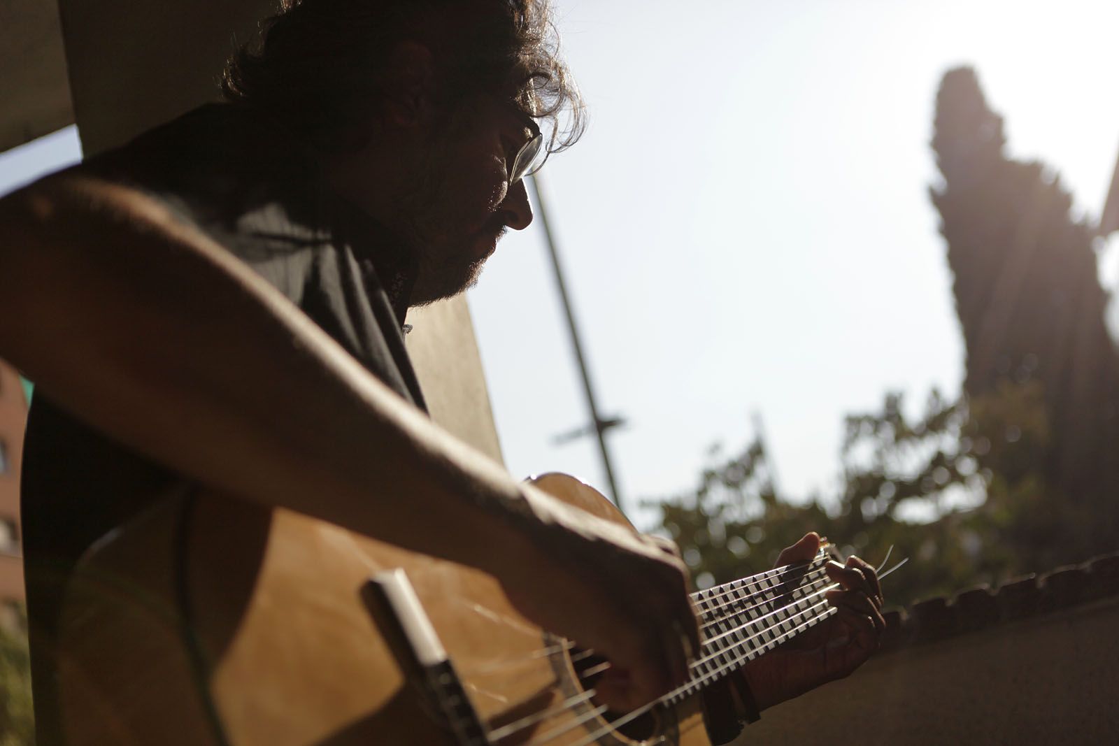 Saltor ha recuperat la guitarra clàssica  FOTO: Artur Ribera