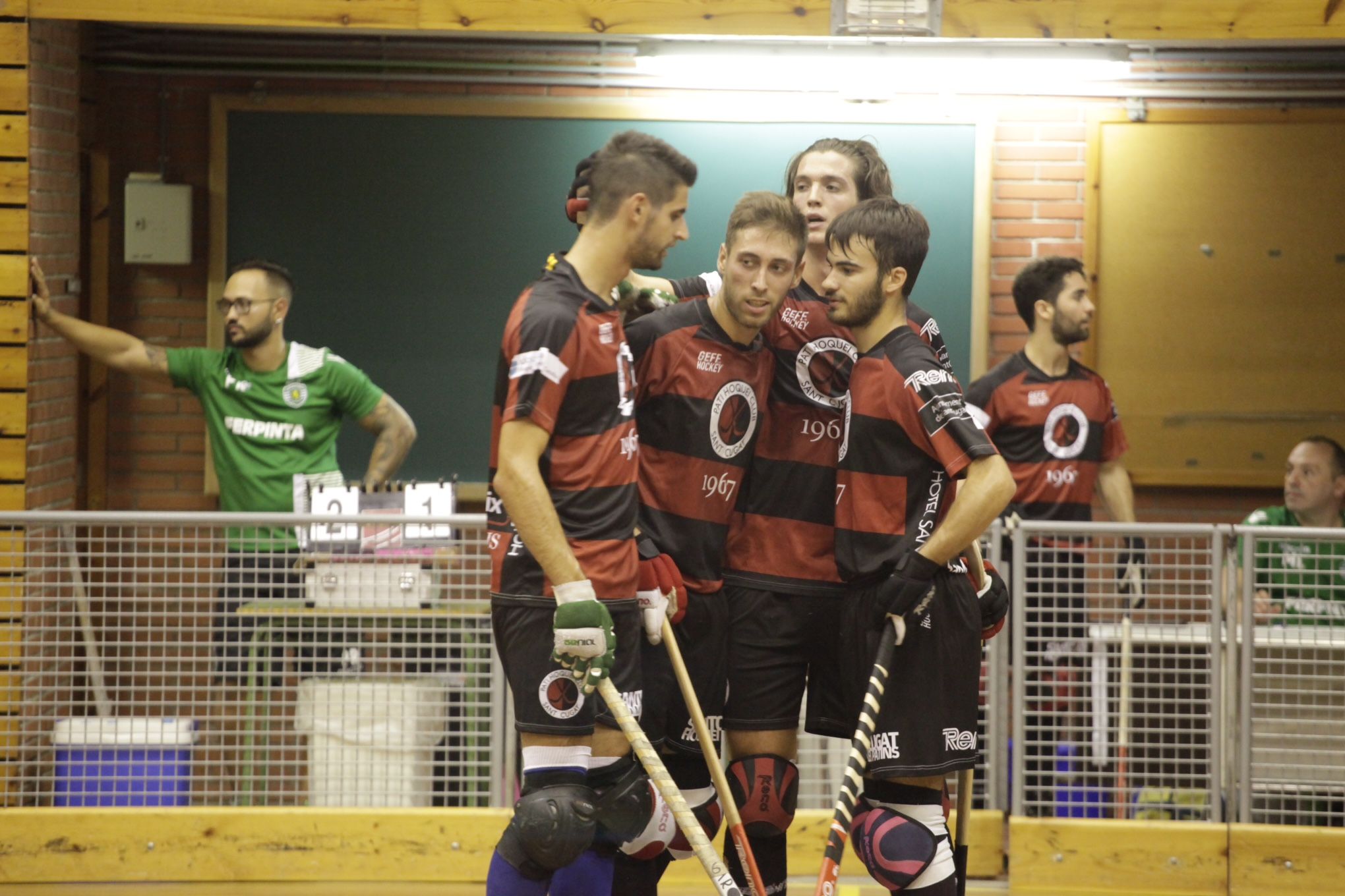 El Patí Hoquei Club Sant Cugat vol fer una bona temporada. FOTO: Artur Ribera