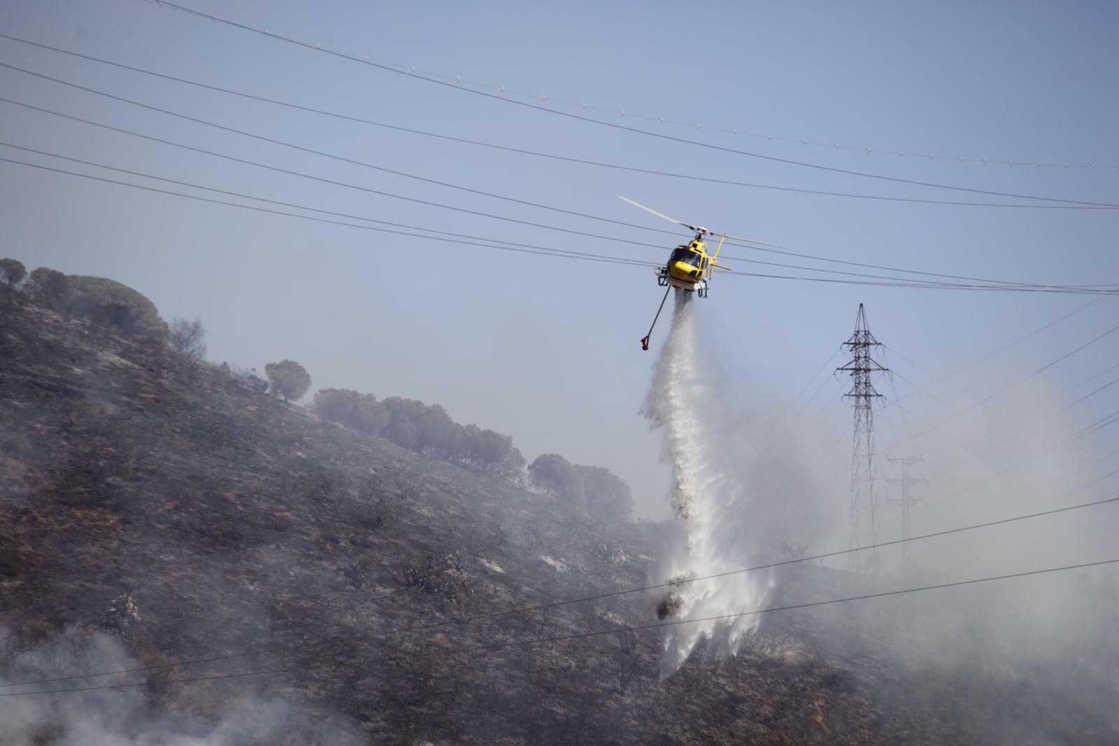 L'incendi ha cremat entre 15 i 20 hectàrees FOTO: Artur Ribera