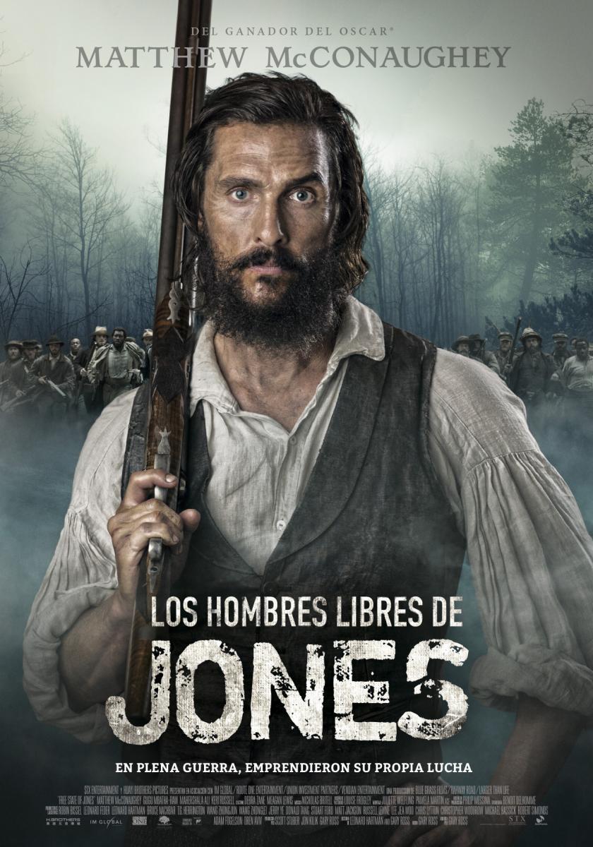 Cartell de 'Los hombres libres de Jones'